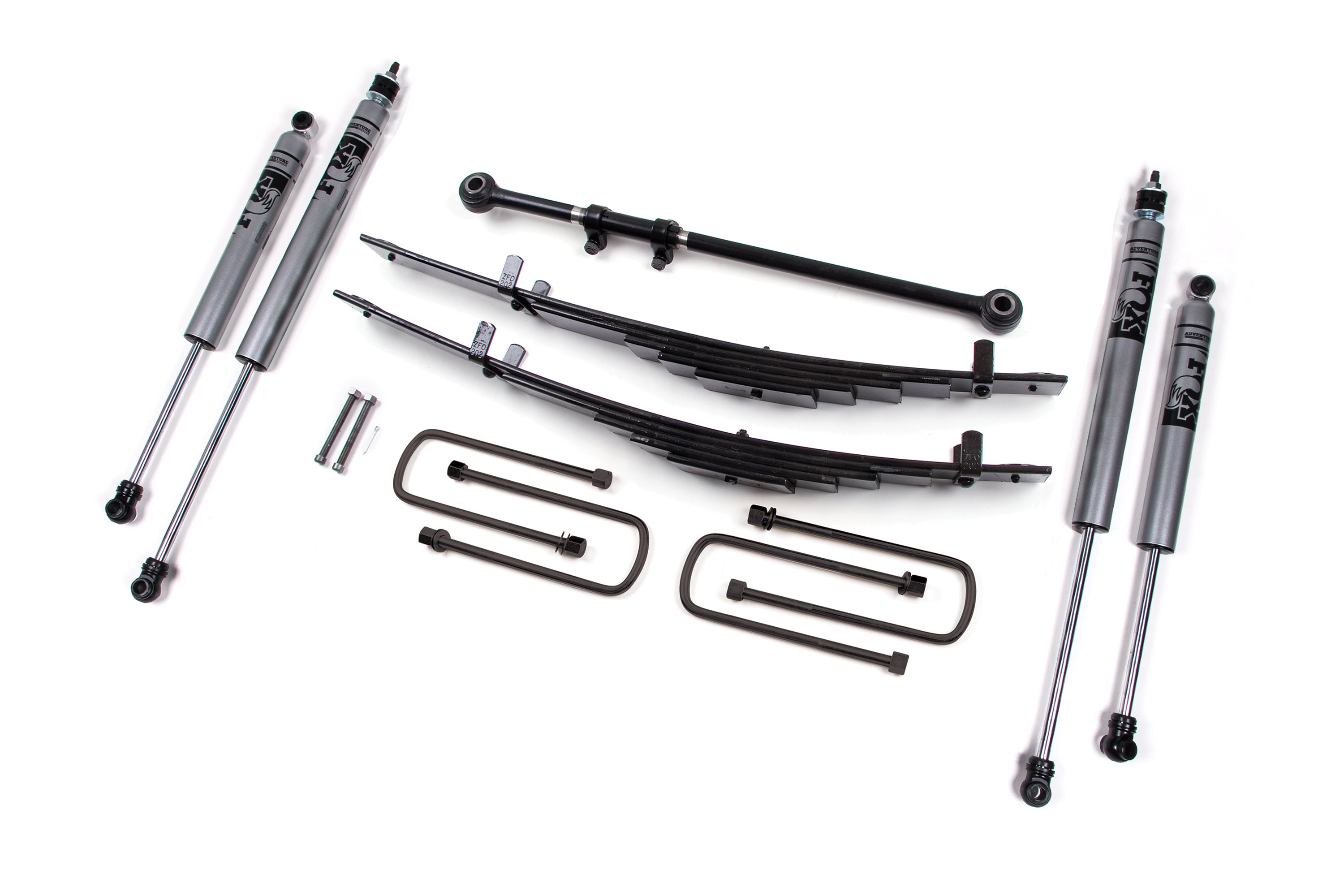 Zoneoffroad 1999-2004 Ford F250 F350 Super Duty 4WD FOX Shock 2.0 Adventure Series 2.5" Leveling Kit ZONF4F