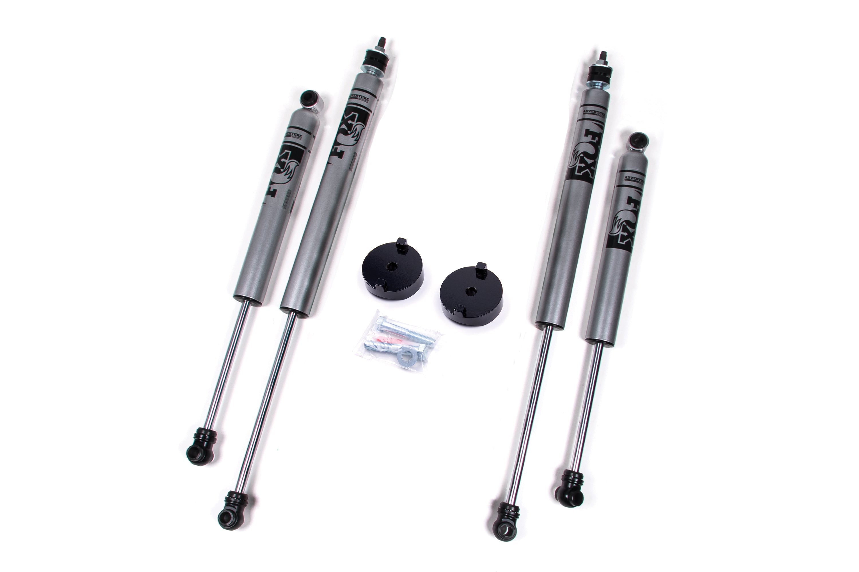 Zoneoffroad 2017-2025 Ford F250 F350 Super Duty 4WD FOX 2.0 Adventure Series 1" Leveling Kit ZONF77F