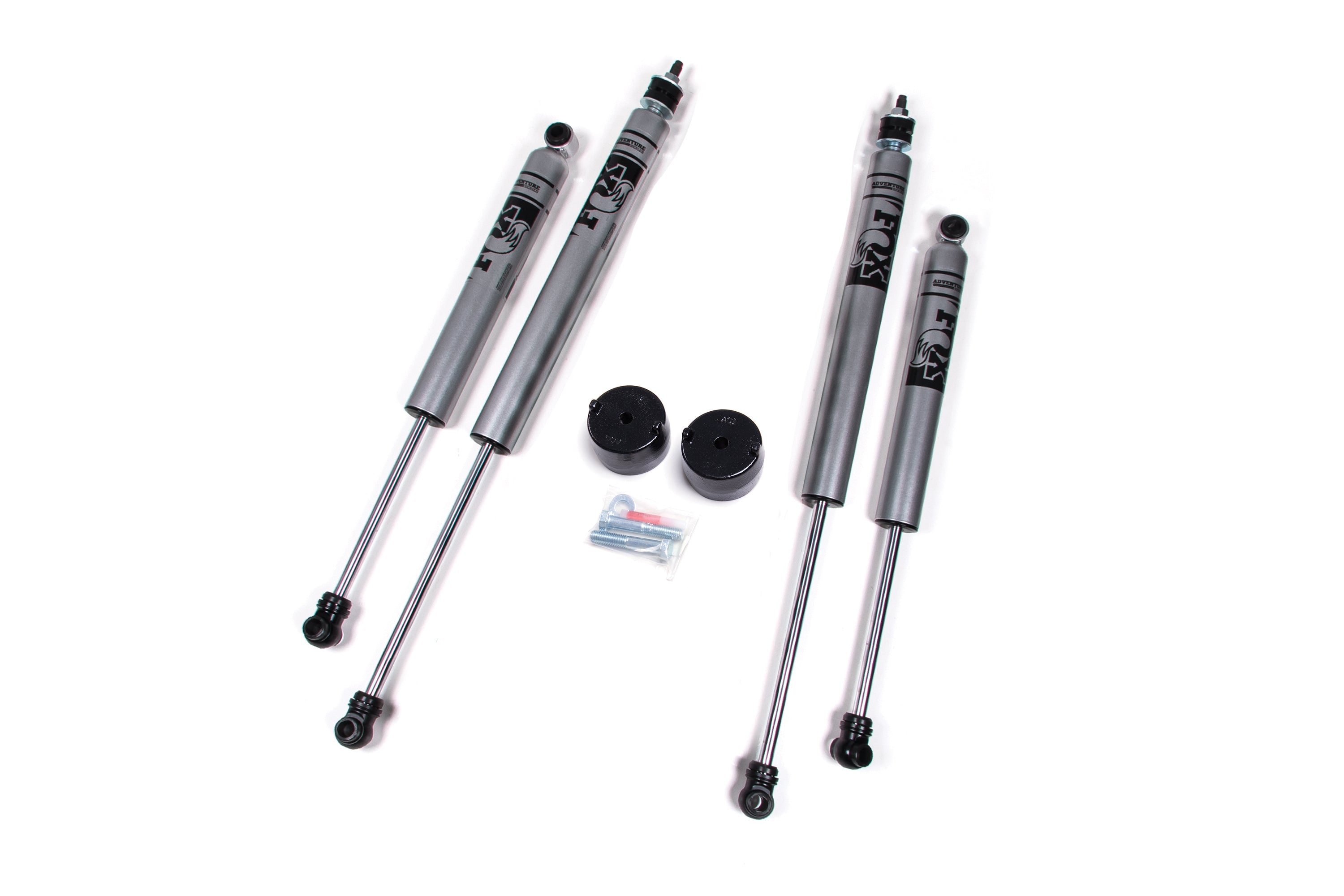 Zoneoffroad 2017-2025 Ford F250 F350 Super Duty 4WD FOX 2.0 Adventure Series 2" Leveling Kit ZONF93F