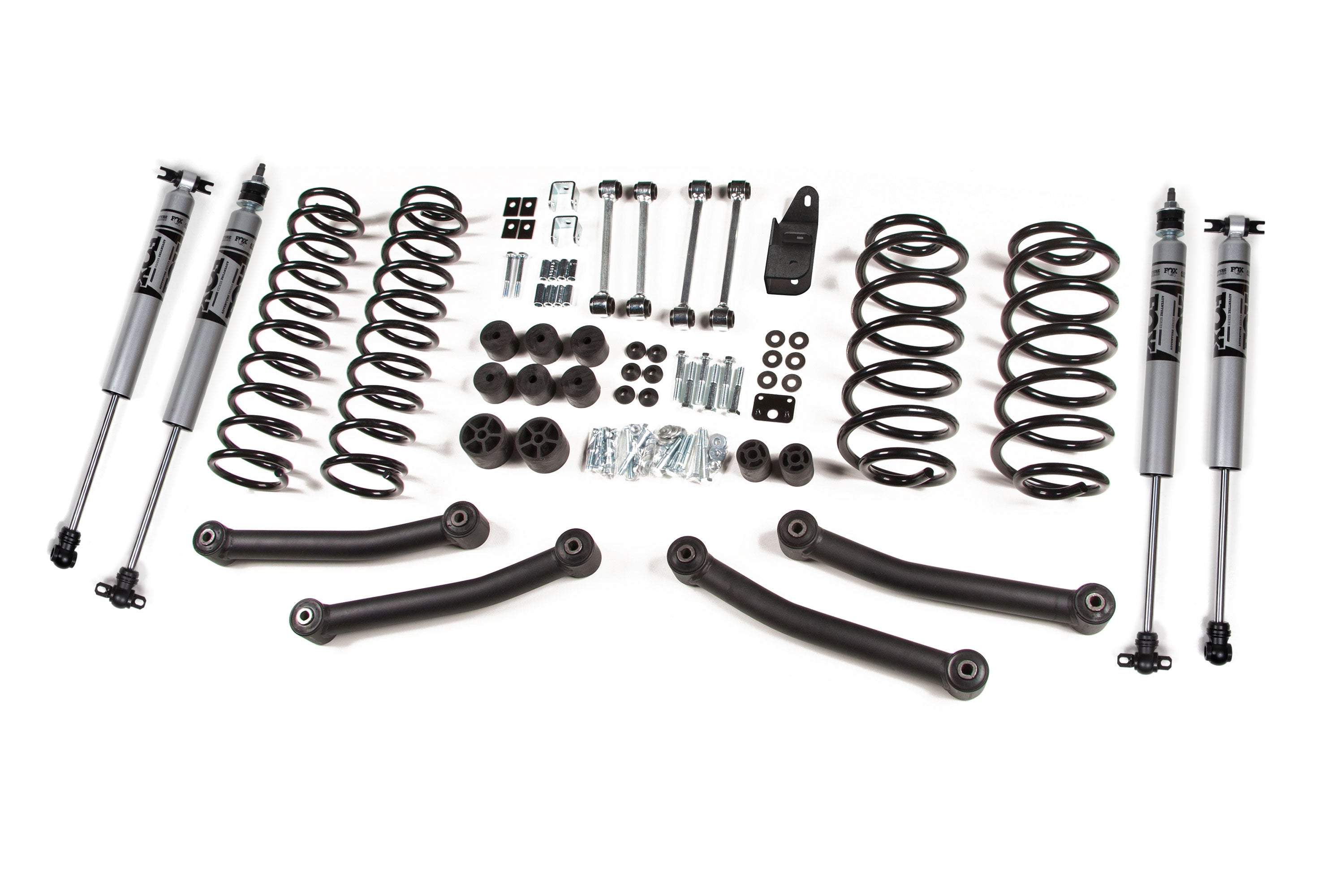 Zoneoffroad 2003-2006 Jeep Wrangler TJ FOX Shock 2.0 Adventure Series 4" Lift Kit ZONJ11F