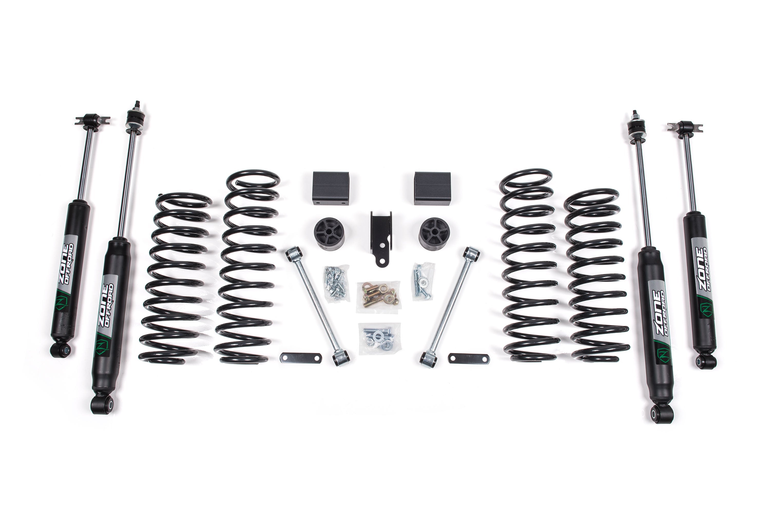 Zoneoffroad 2012-2018 Jeep Wrangler JK 4 Door Nitro Shocks Series 3 Inch Lift Kit ZONJ36N