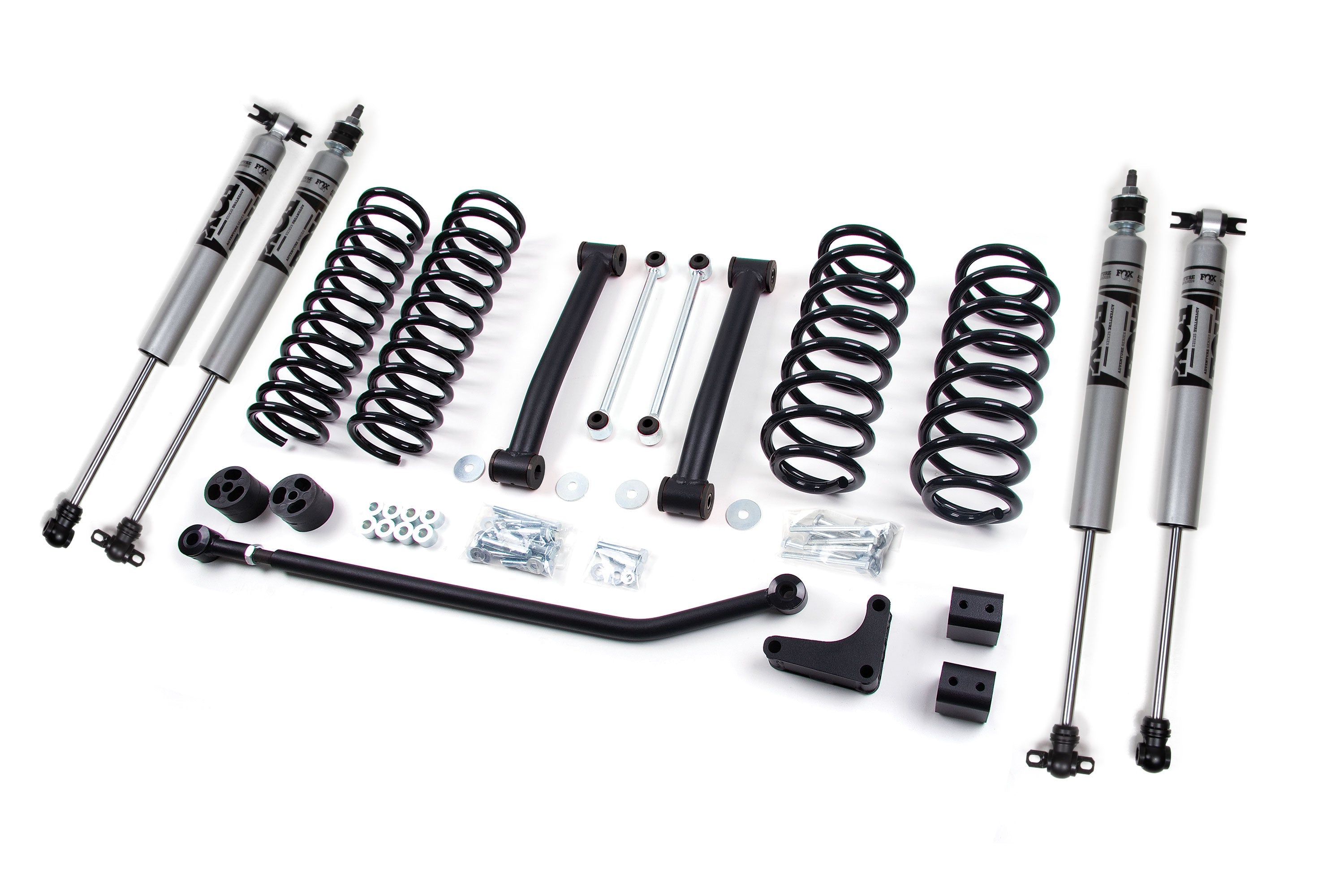 Zoneoffroad 1999-2004 Jeep Grand Cherokee WJ FOX Shock 2.0 Adventure Series 4" Lift Kit ZONJ17F