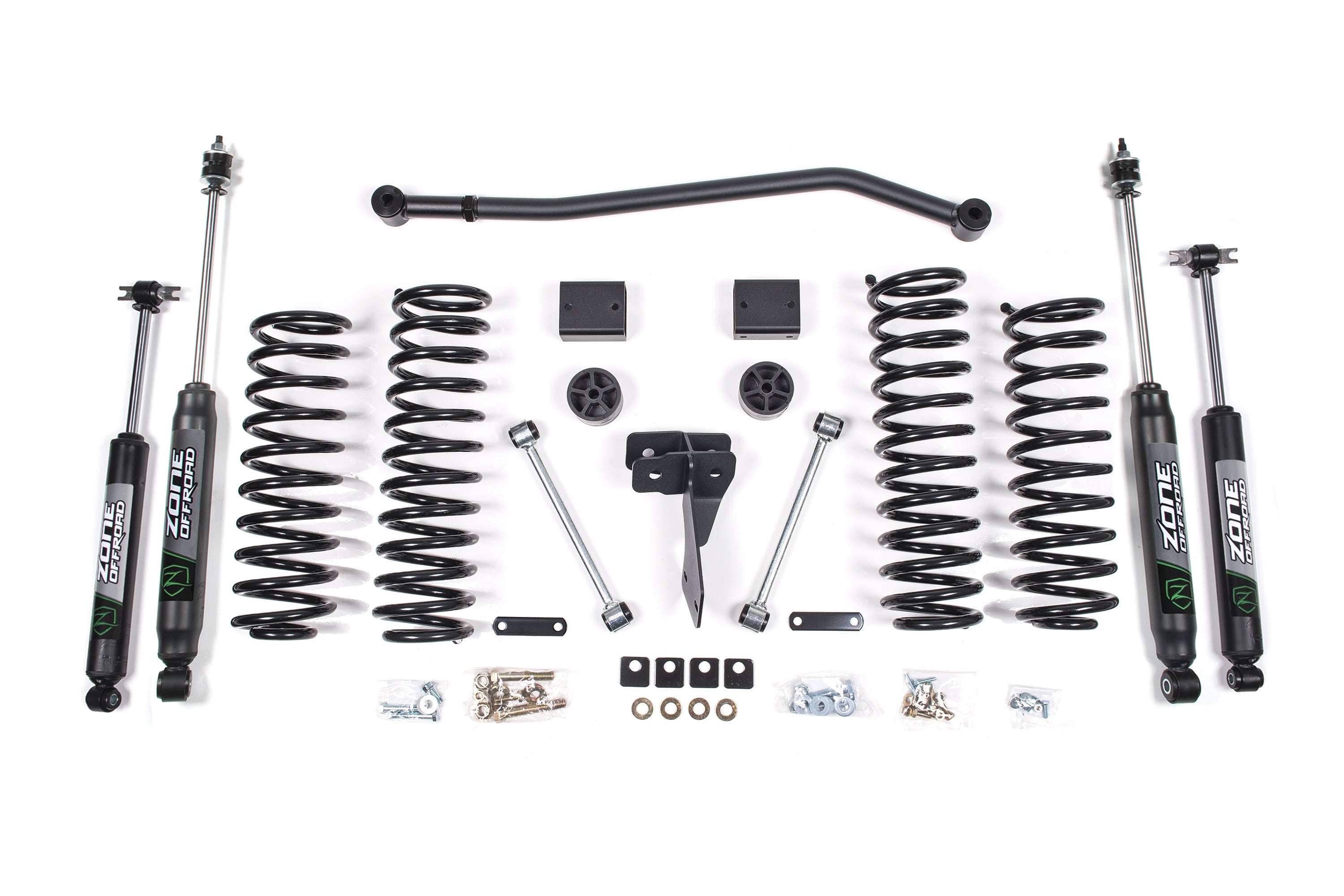 Zoneoffroad 2012-2018 Jeep Wrangler JK 4 Door Nitro Shocks Series 4 Inch Lift Kit ZONJ38N