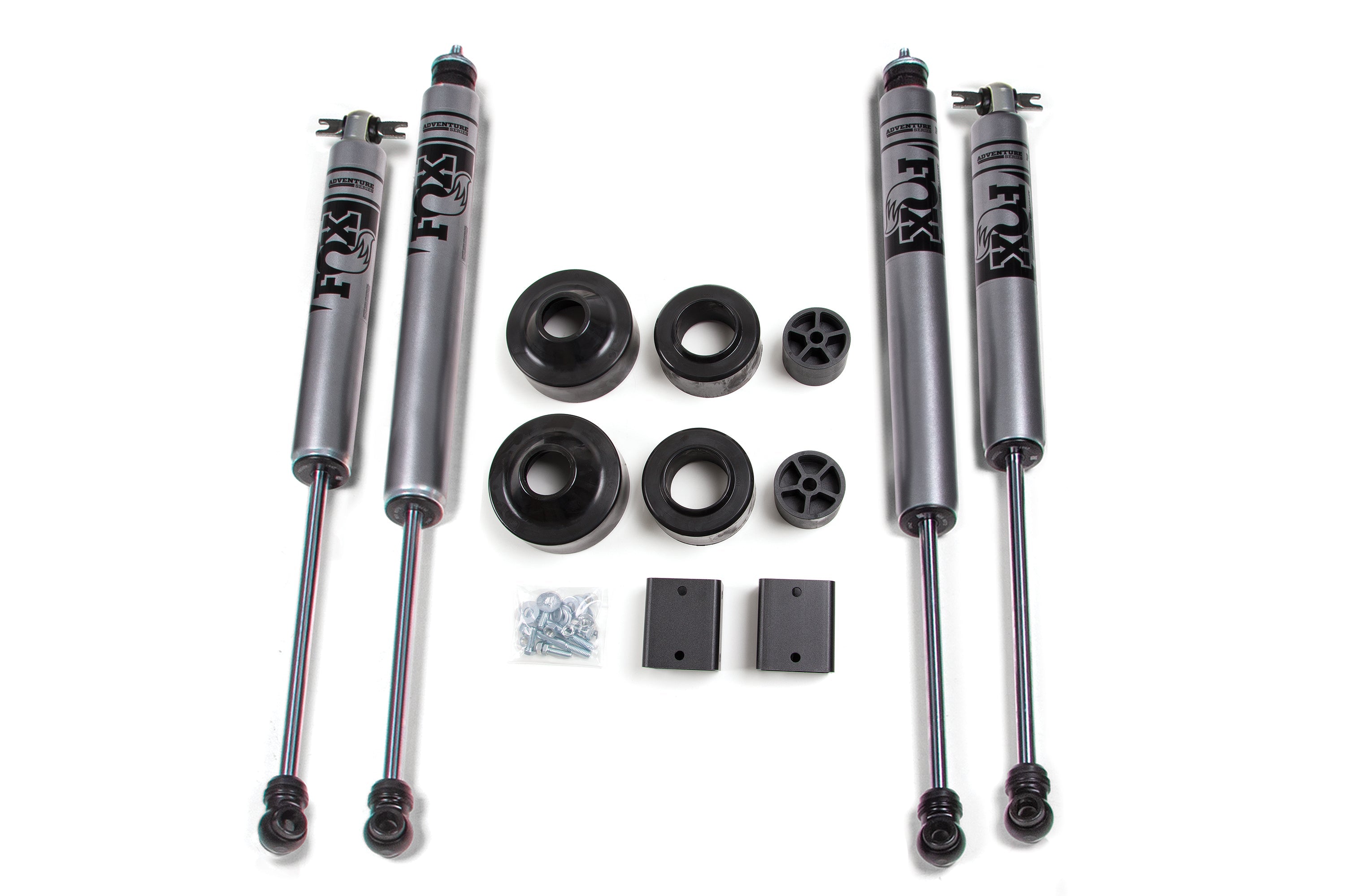 Zoneoffroad 2012-2018 Jeep Wrangler JK FOX Shock 2.0 Adventure Series 2" Lift Kit ZONJ40F