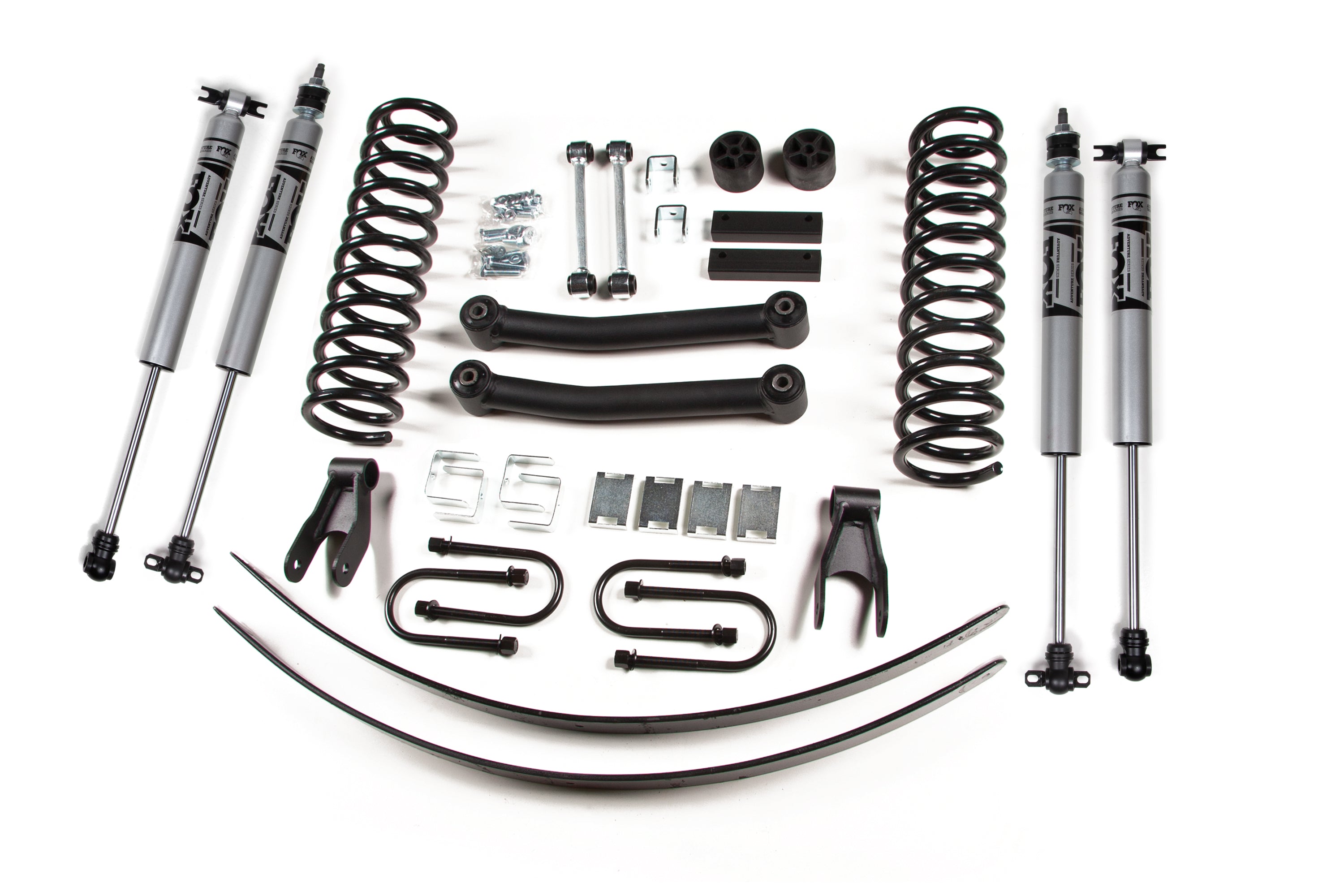 Zoneoffroad 1984-2001 Jeep Cherokee XJ Chrysler 8.25 FOX Shock 2.0 Adventure Series 4.5" Lift Kit ZONJ8F