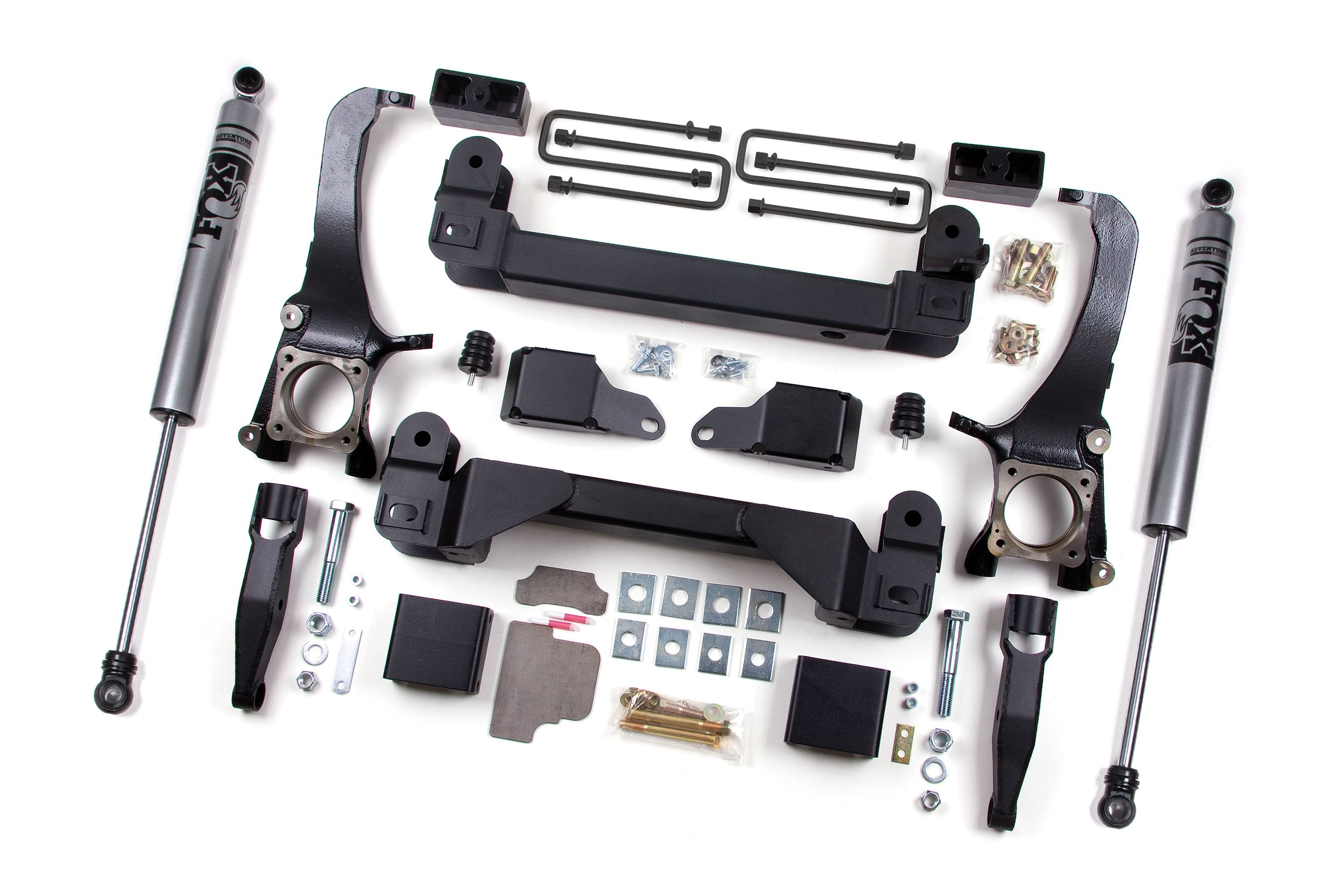 ZoneOffRoad 2016-2021 Toyota Tundra Strut Spacer Fox Shock Adventure Series 5" Lift Kit ZONT5F