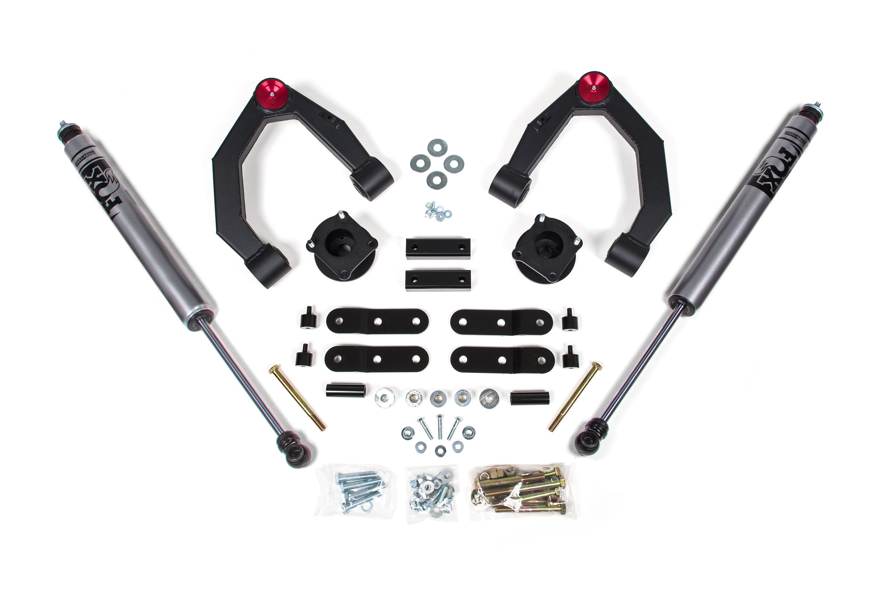 Zoneoffroad 2007-2021 Toyota Tundra FOX Shock Adventure Series 3.5" Lift Kit ZONT6F