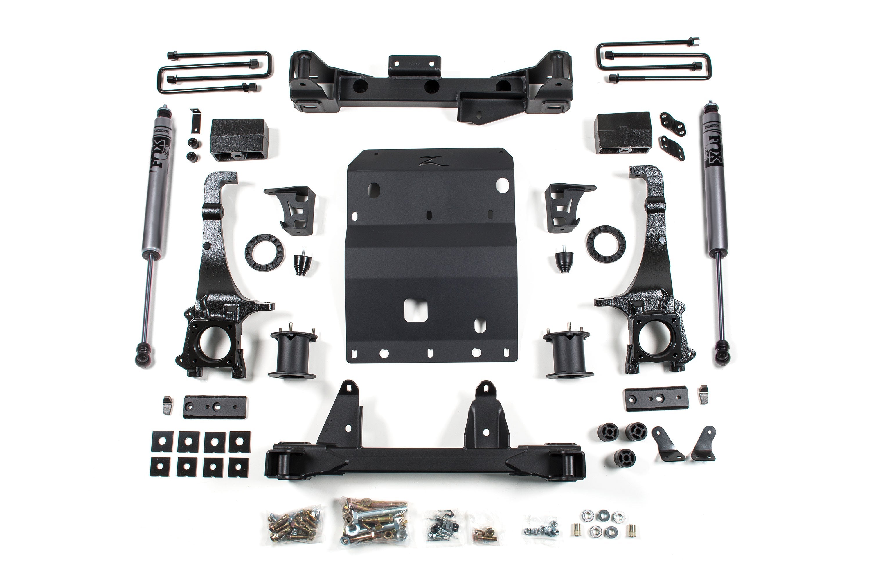 ZoneOffRoad 2016-2023 Toyota Tacoma 4WD Strut Spacer Fox Shock Adventure Series 6" Lift Kit ZONT7F