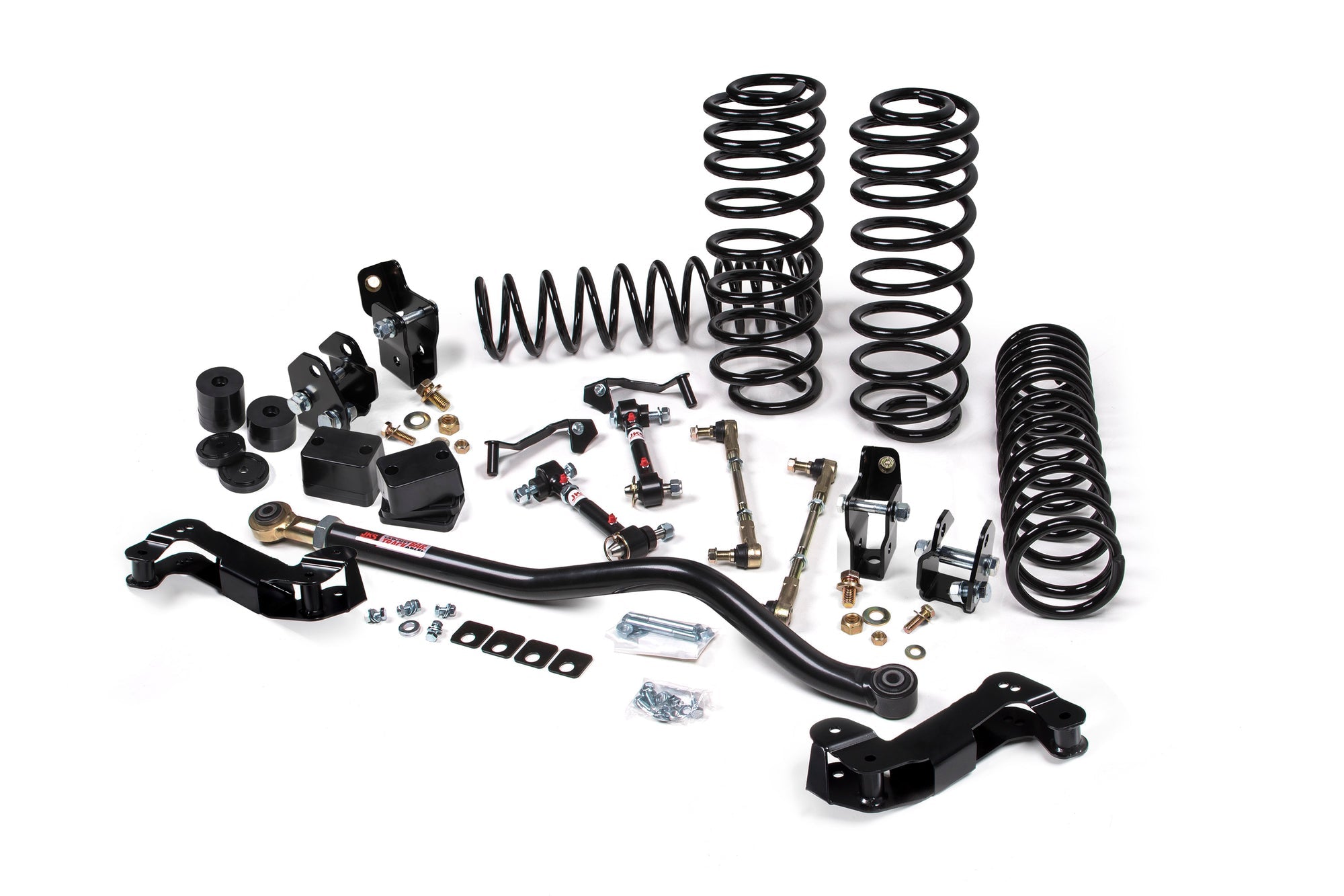 JKS 2018-2022 Jeep Wrangler JL 4dr J-Kontrol 2.5" Lift Kit With Shock Extension Brackets Heavy Duty Rate Coils JSPEC138KNS