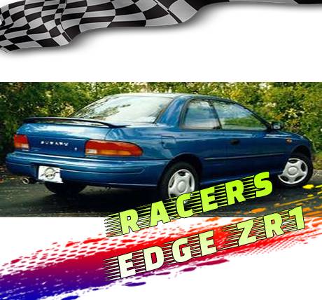 RacerEdgeZR1 1997-2001 Subaru Impreza 4DR Custom Style ABS Spoilers RE14LM-5