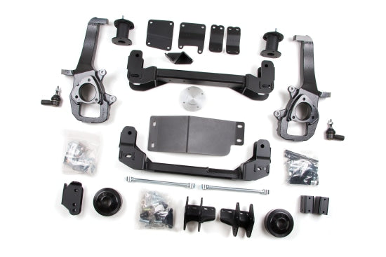 Zone OffRoad 2009-2011 Dodge Ram 1500 4WD Front 4in Rear 2in Suspension Lift Kit ZOND23