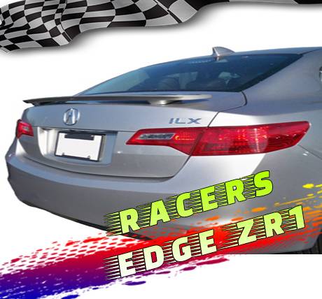 RacersEdgeZR1 2013 Acura ILX Custom Style ABS Spoilers RE508N-6