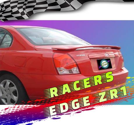 RacersEdgeZR1 2004-2006 Hyundai Elantra Custom Style ABS Spoilers RE40L-2
