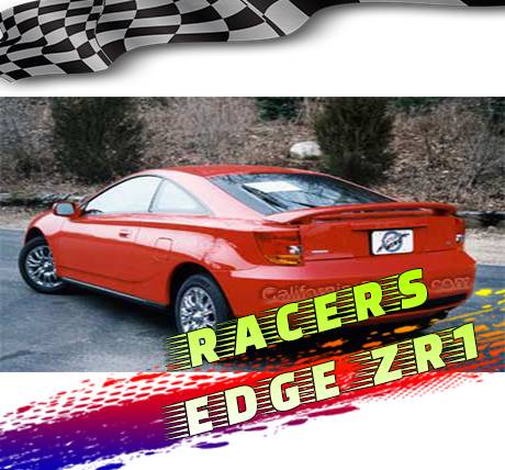 RacerEdgeZR1 2000-2005 Toyota Celica ST Custom Style ABS Spoilers RE76N2-0