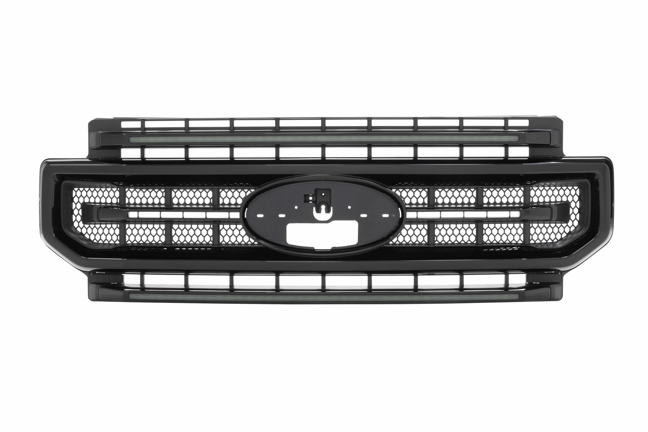 Morimoto 2020-2022 Ford F250 F350 F450 Super Duty Gloss Black Amber DRL XBG LED Grille XBG11