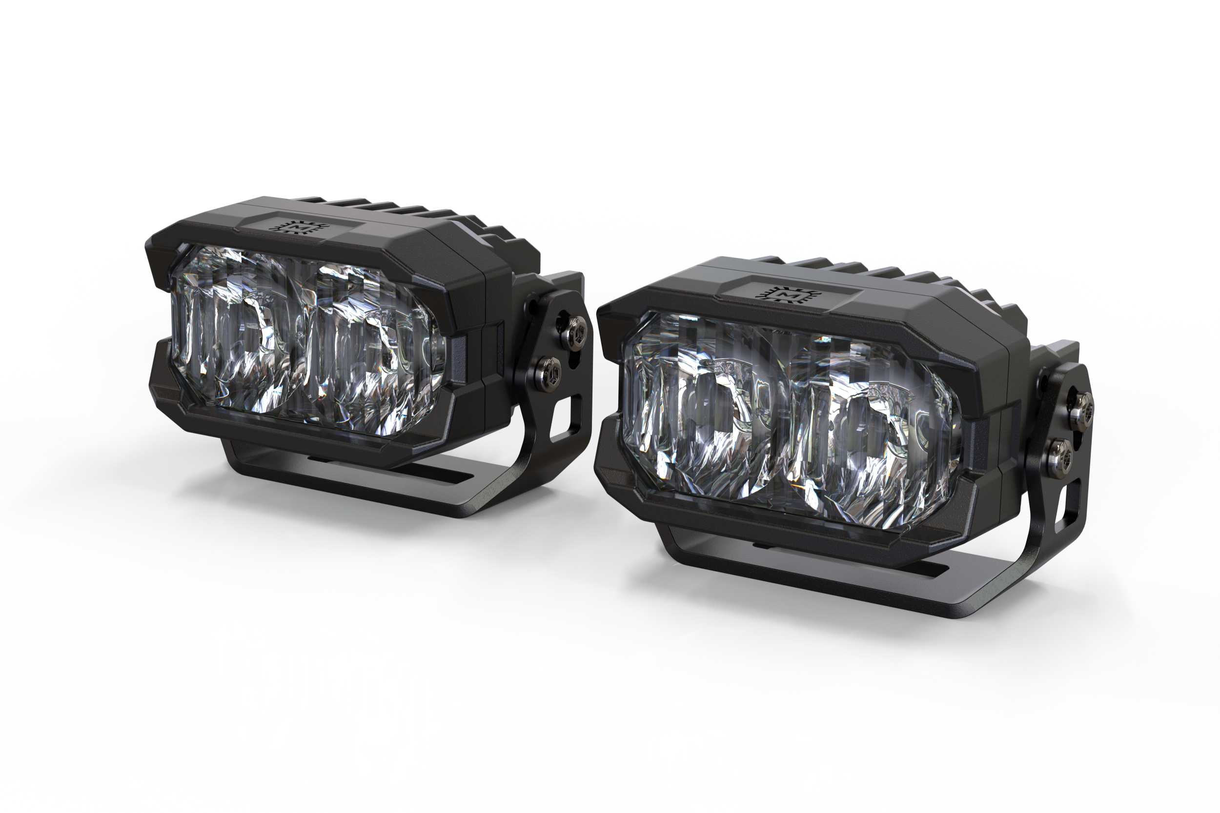 Morimoto 2Banger HXB LED Pod Combo Yellow Pair BAF115