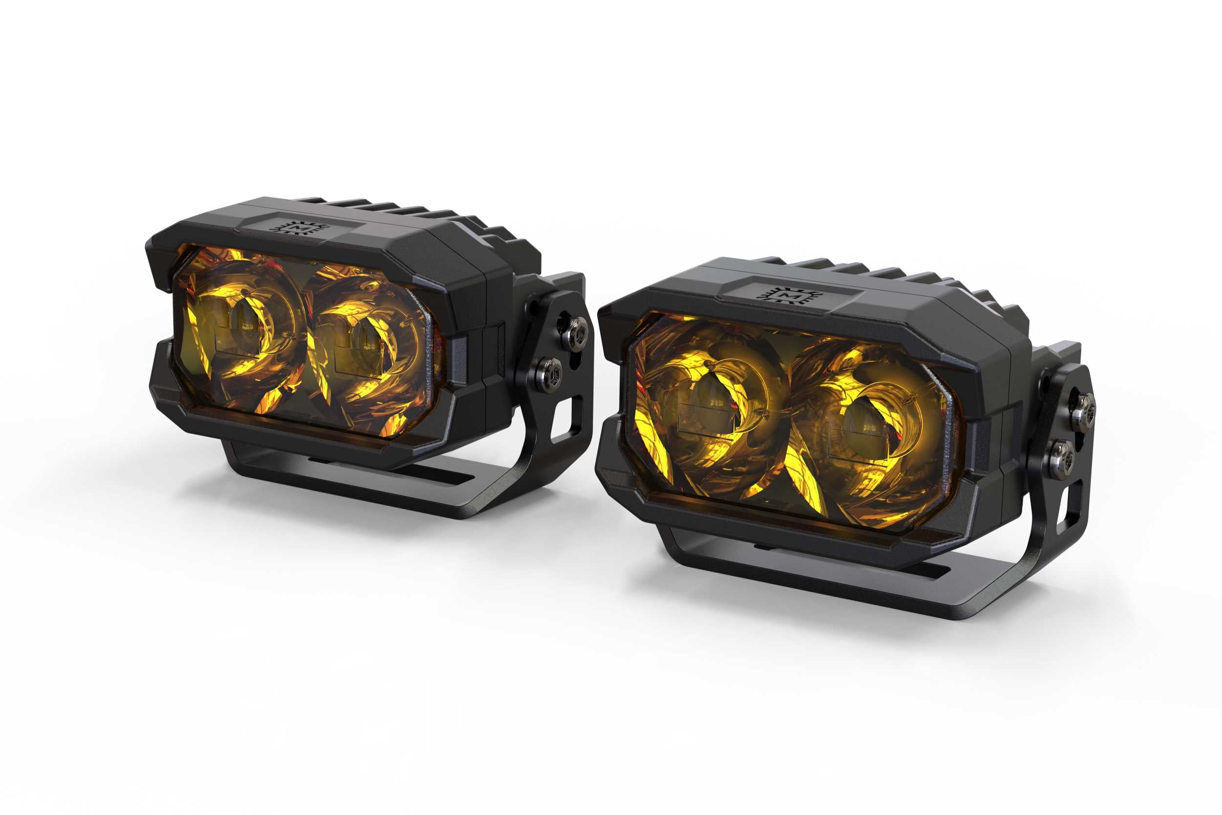 Morimoto 2Banger HXB LED Pod Spot White Pair BAF112