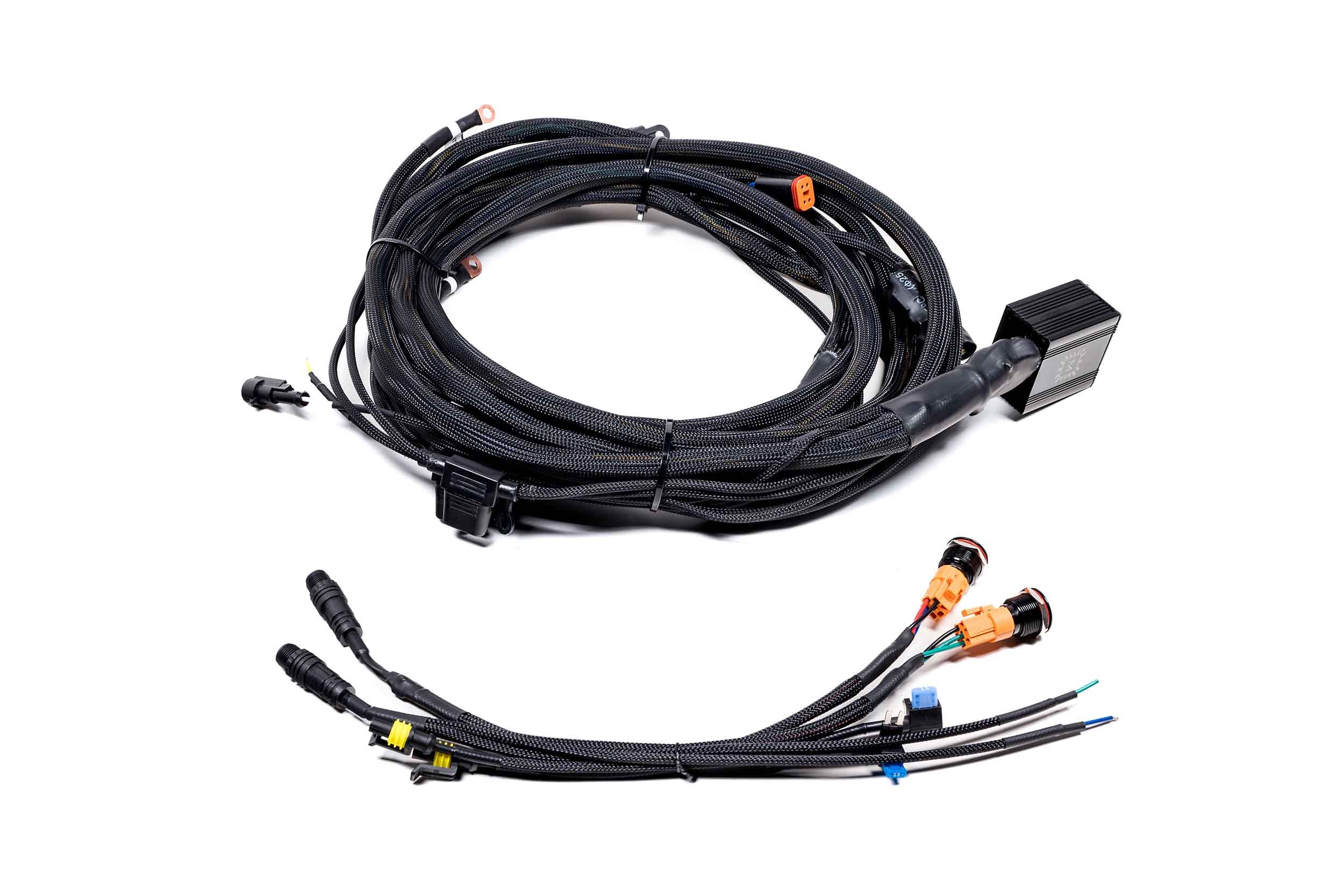 Morimoto Switched Power BigBanger Bar Up to 7x Pods Relay Harnesses BAF133H