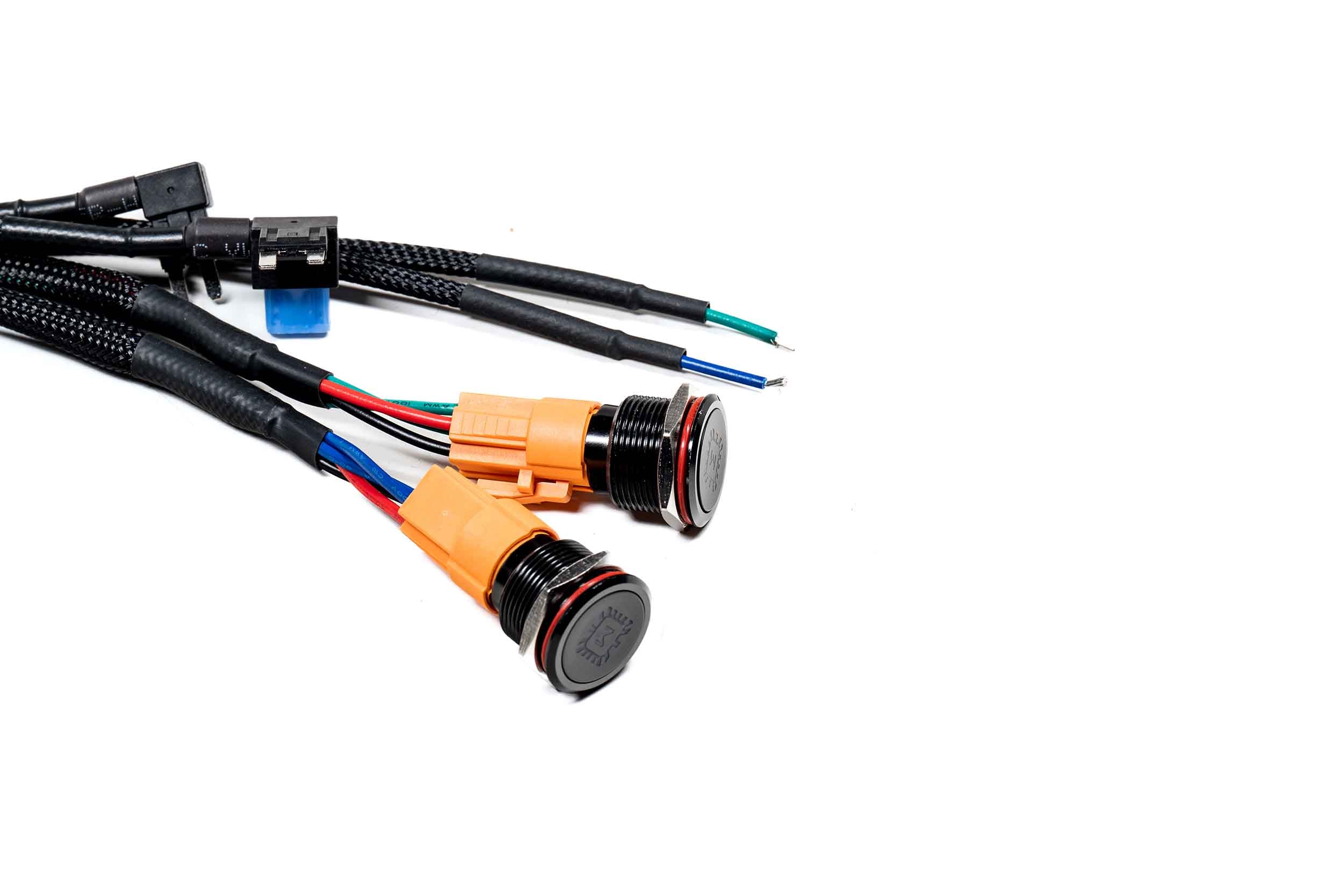 Morimoto Switched Power BigBanger Bar Up to 7x Pods Relay Harnesses BAF133H