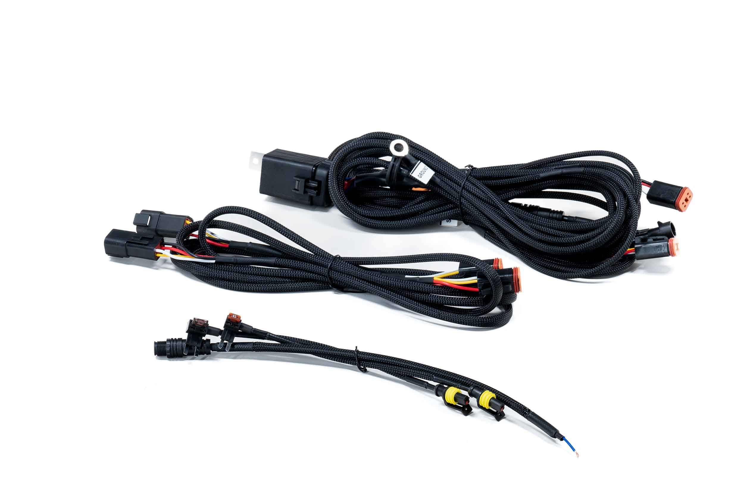 Morimoto Switched Power BigBanger 2x Pods Relay Harnesses BAF132H