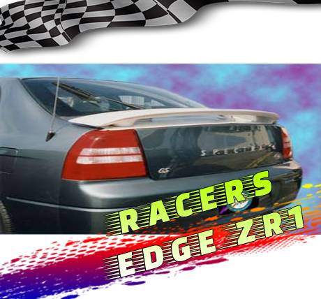 RacersEdgeZR1 2000-2004 KIA Spectra 3dr Hatch Custom Style ABS Spoilers RE76L2-11