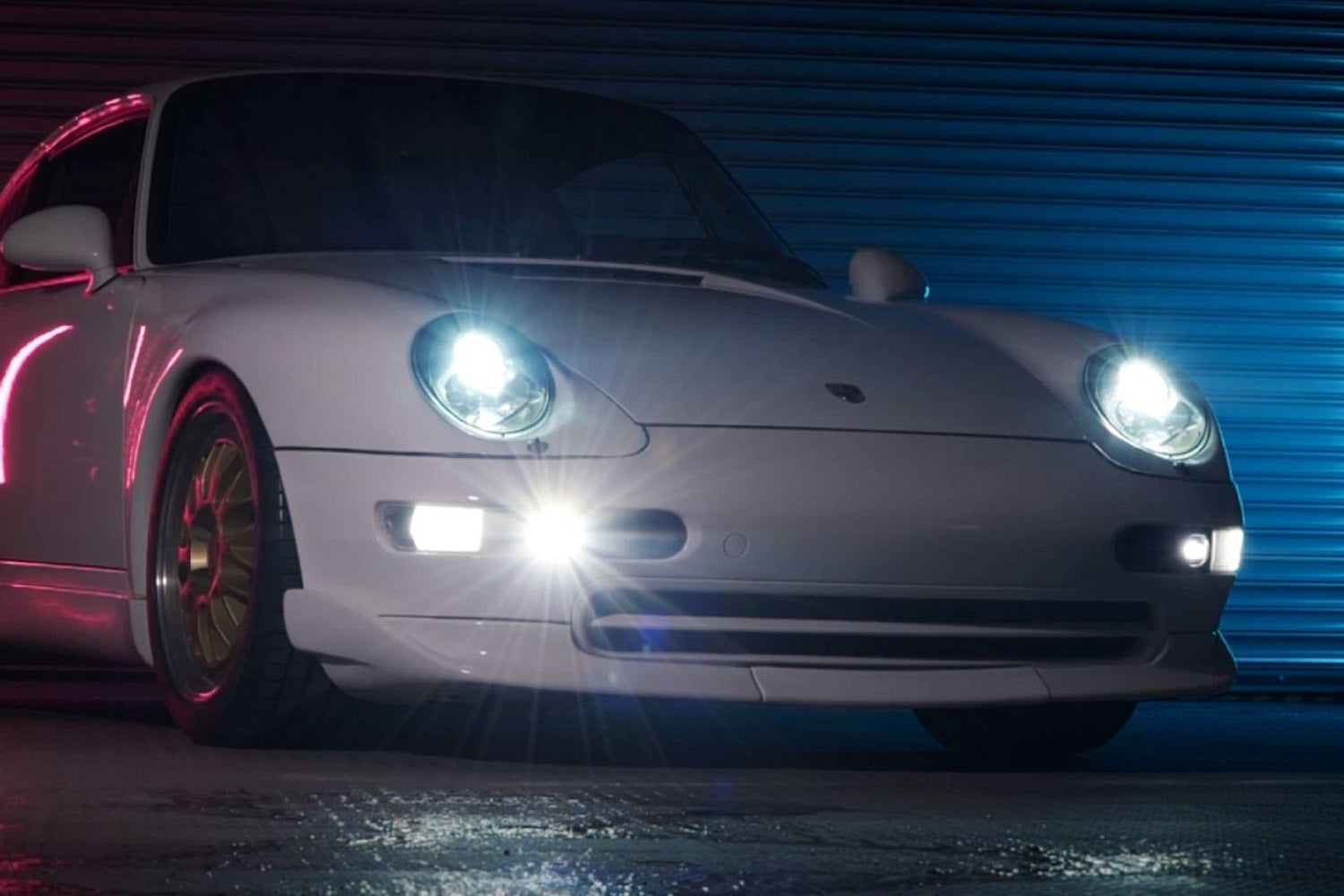 Morimoto 1994-1998 Porsche 911 993 XB Led Fog Lights Type Pair Paintable LF643