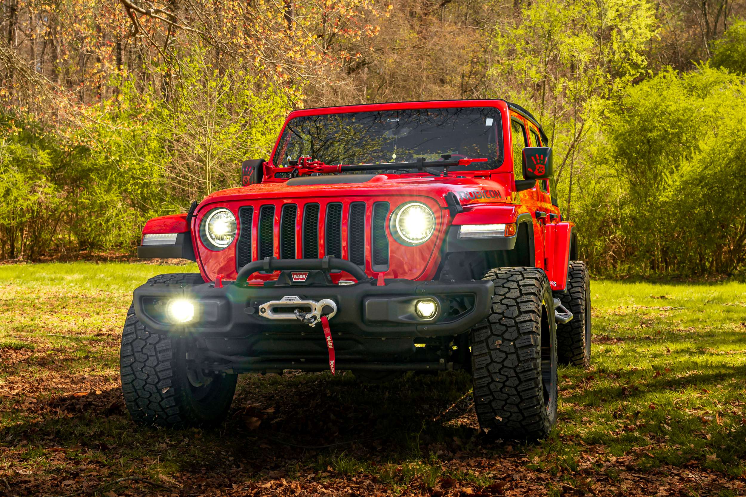 Morimoto 2018-2024 Jeep Wrangler JL 2020-2024 Gladiator JT NCS Wide White 4Banger Fog Light Kit BAF078W