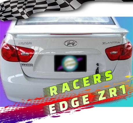 RacersEdgeZR1 2007-2010 Hyundai Elantra Custom Style ABS Spoilers RE362L-0