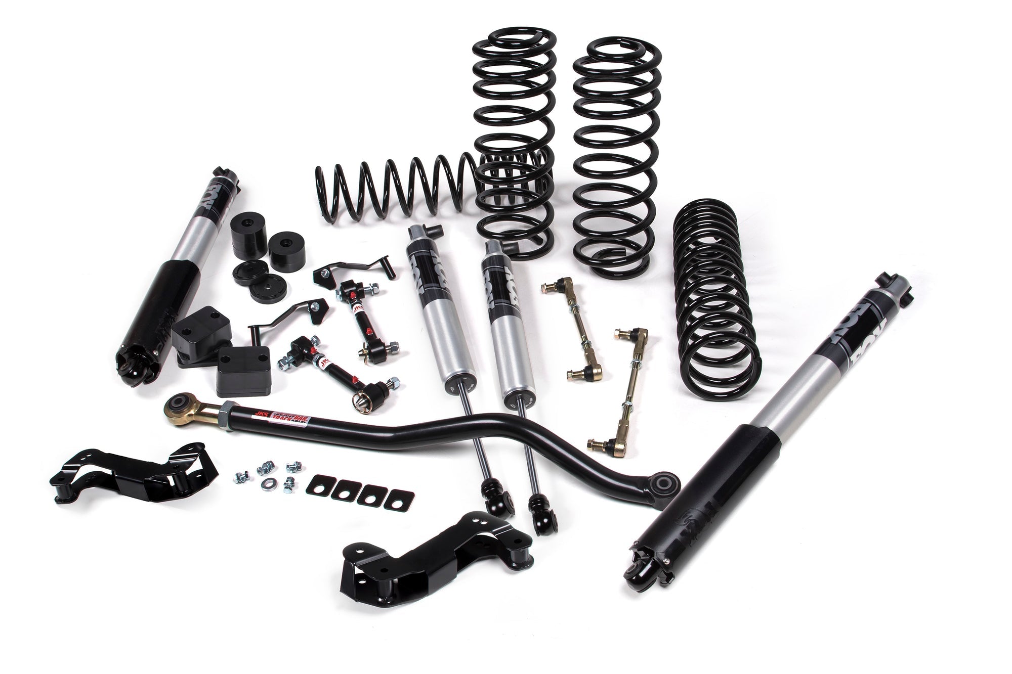JKS 2020-2023 Jeep Wrangler JL 4 Door J-Kontrol Diesel 3.5in Lift Kit with Fox 2.5 Performance Series Shocks JSPEC160PS