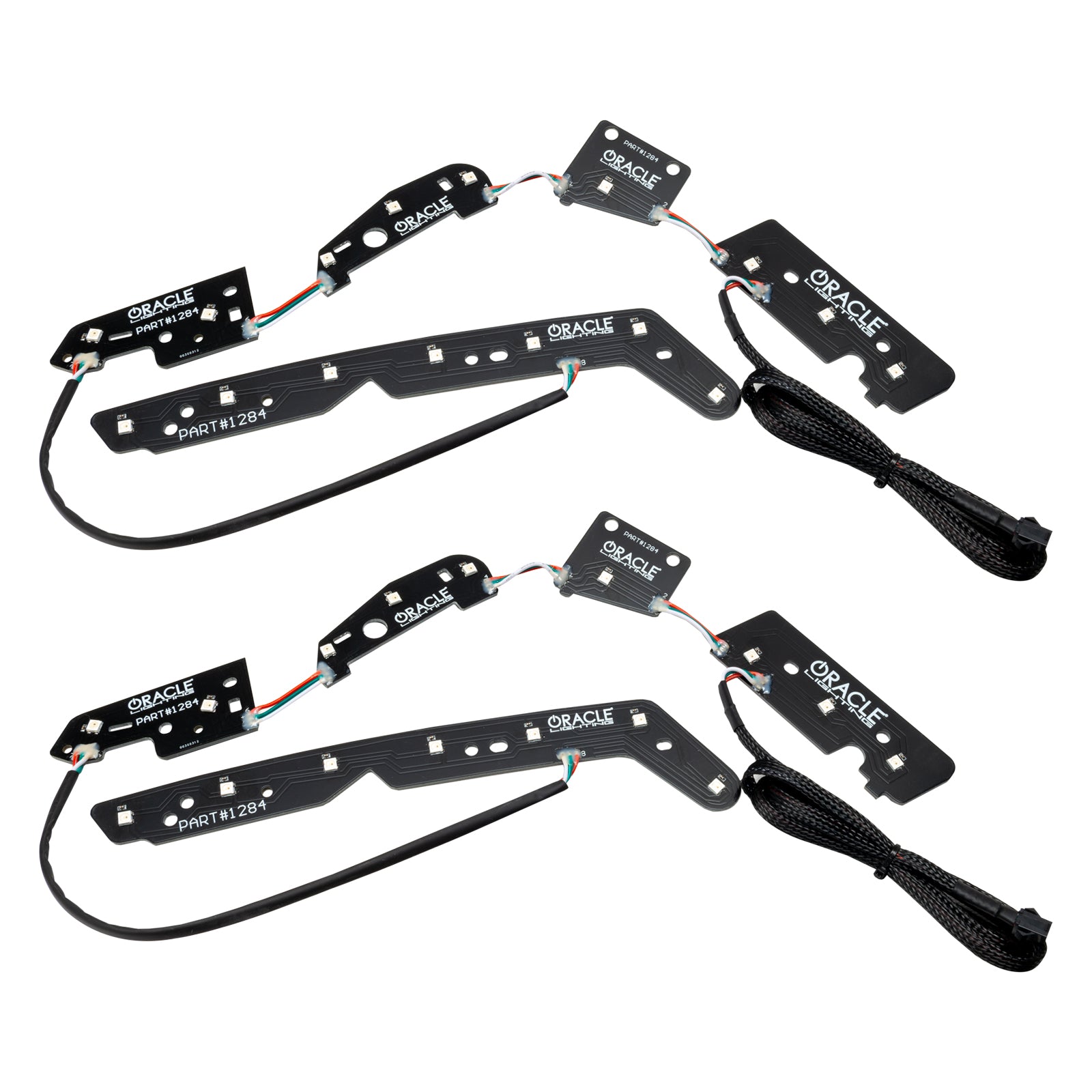 Oracle Lighting 2014-2021 Jeep Grand Cherokee Colorshift Headlight Drl Upgrade Kit 1284-332