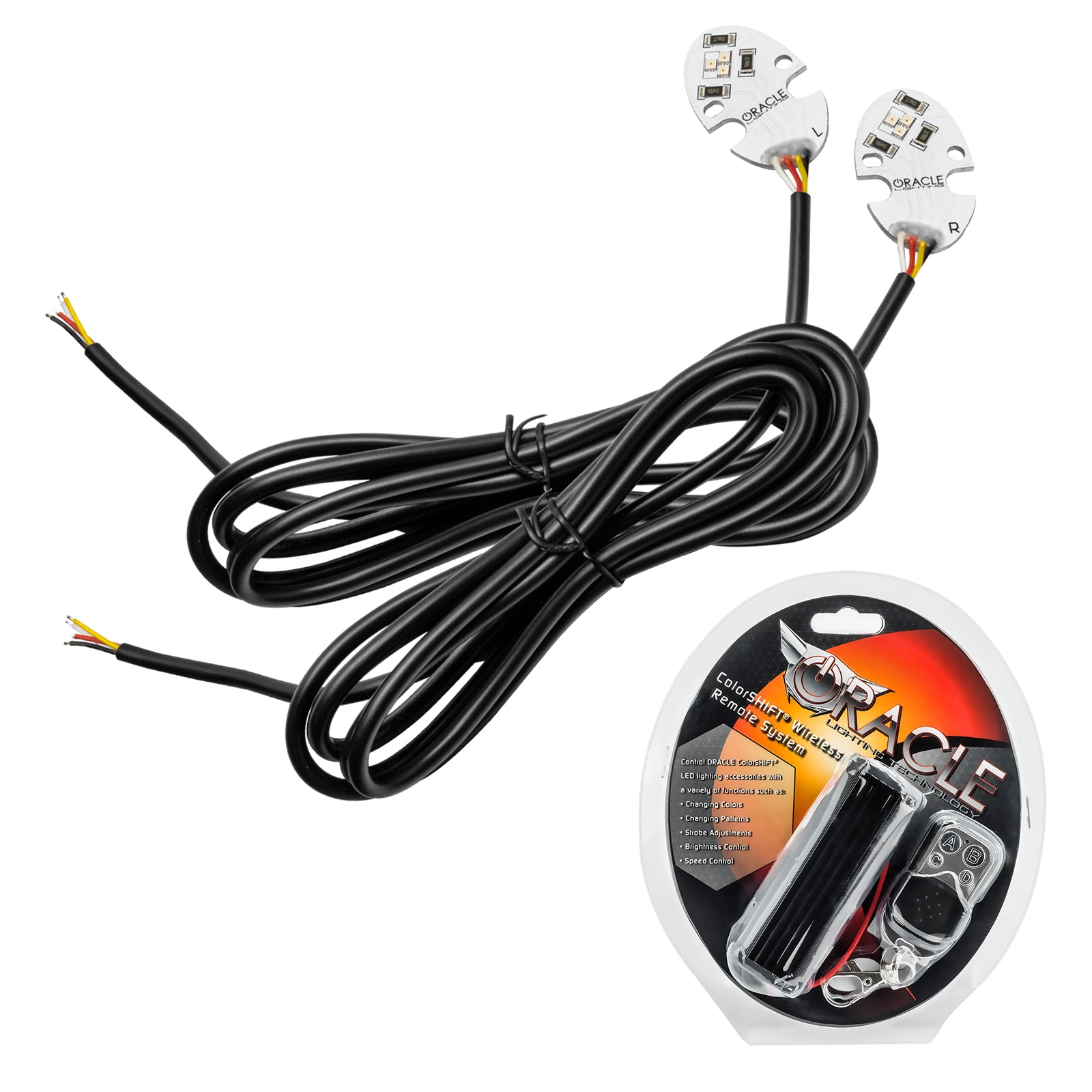 Oracle Lighting 2017-2021 Tesla Model 3 ColorSHIFT DRL Upgrade Headlight 1286-330