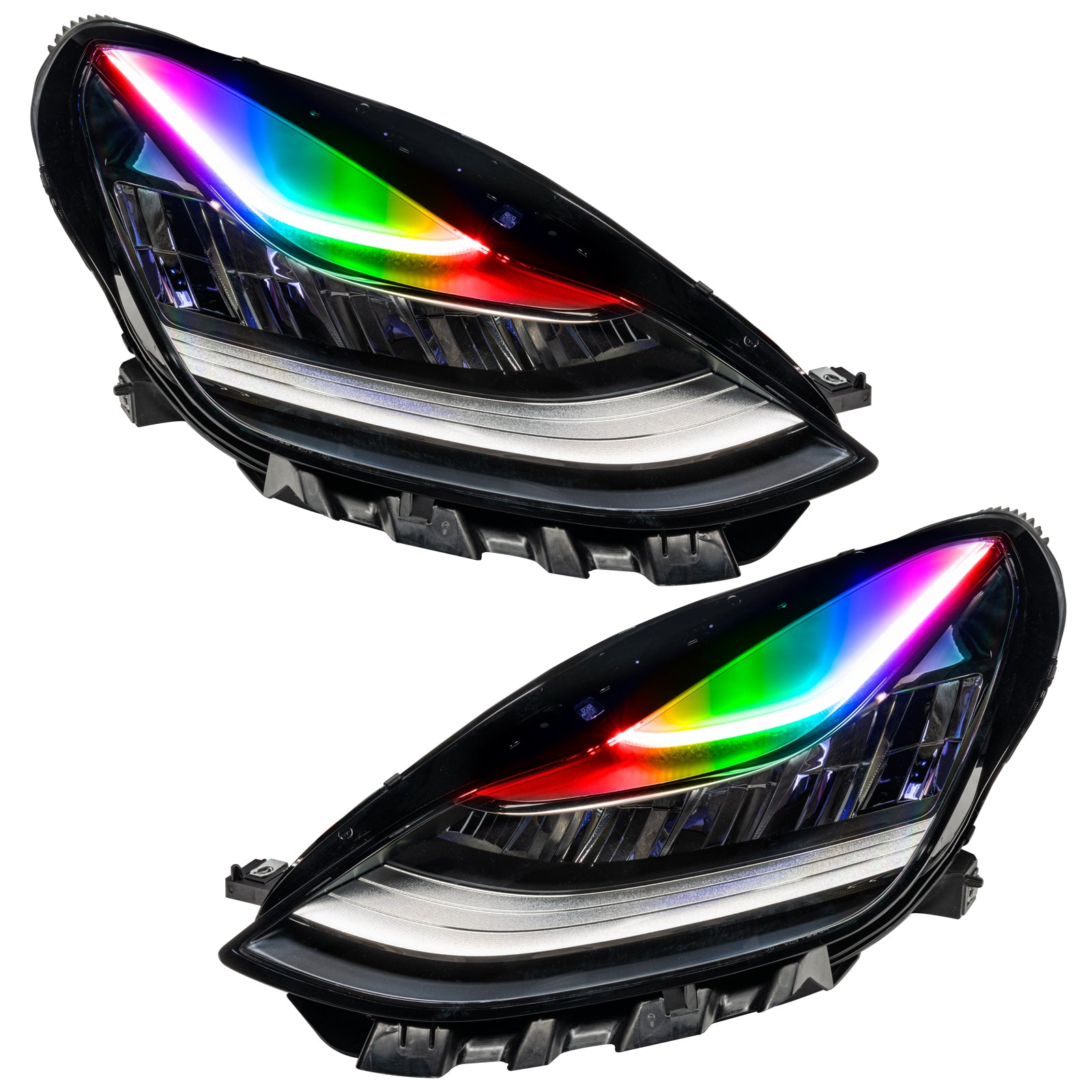 Oracle Lighting 2017-2021 Tesla Model 3 ColorSHIFT DRL Upgrade Headlight 1286-333