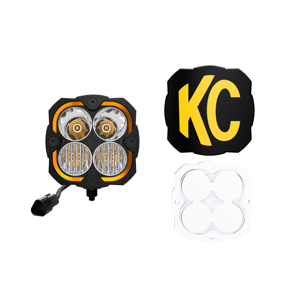KC Hilites FLEX ERA 4-Single Master Light Kit 1289