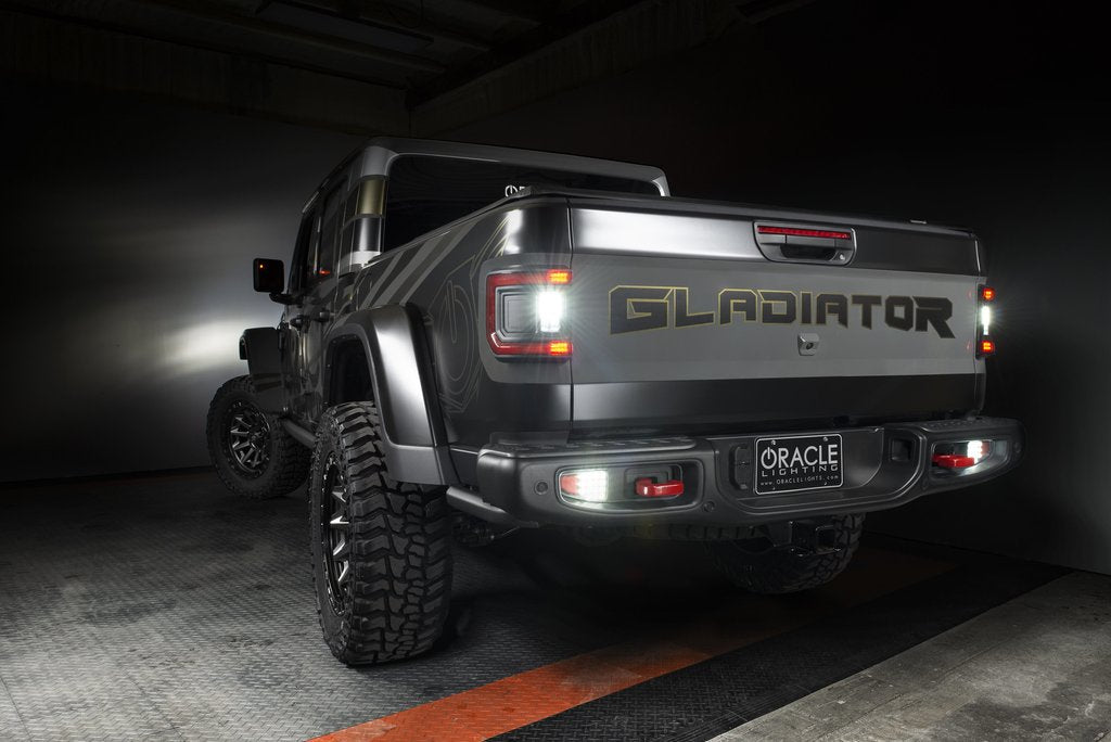 Oracle Lighting Jeep Gladiator JT Rear Bumper Led Reverse Lights 5881-504