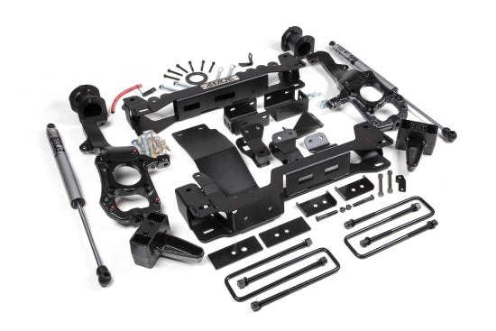Zone OffRoad 2021-2023 Ford F-150 4in Front 2in Rear Suspension Lift Kit System No Shocks ZONF91