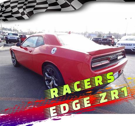 RacersEdgeZR1 2009-2014 Dodge Challenger Custom Style ABS Spoilers RE501N-1