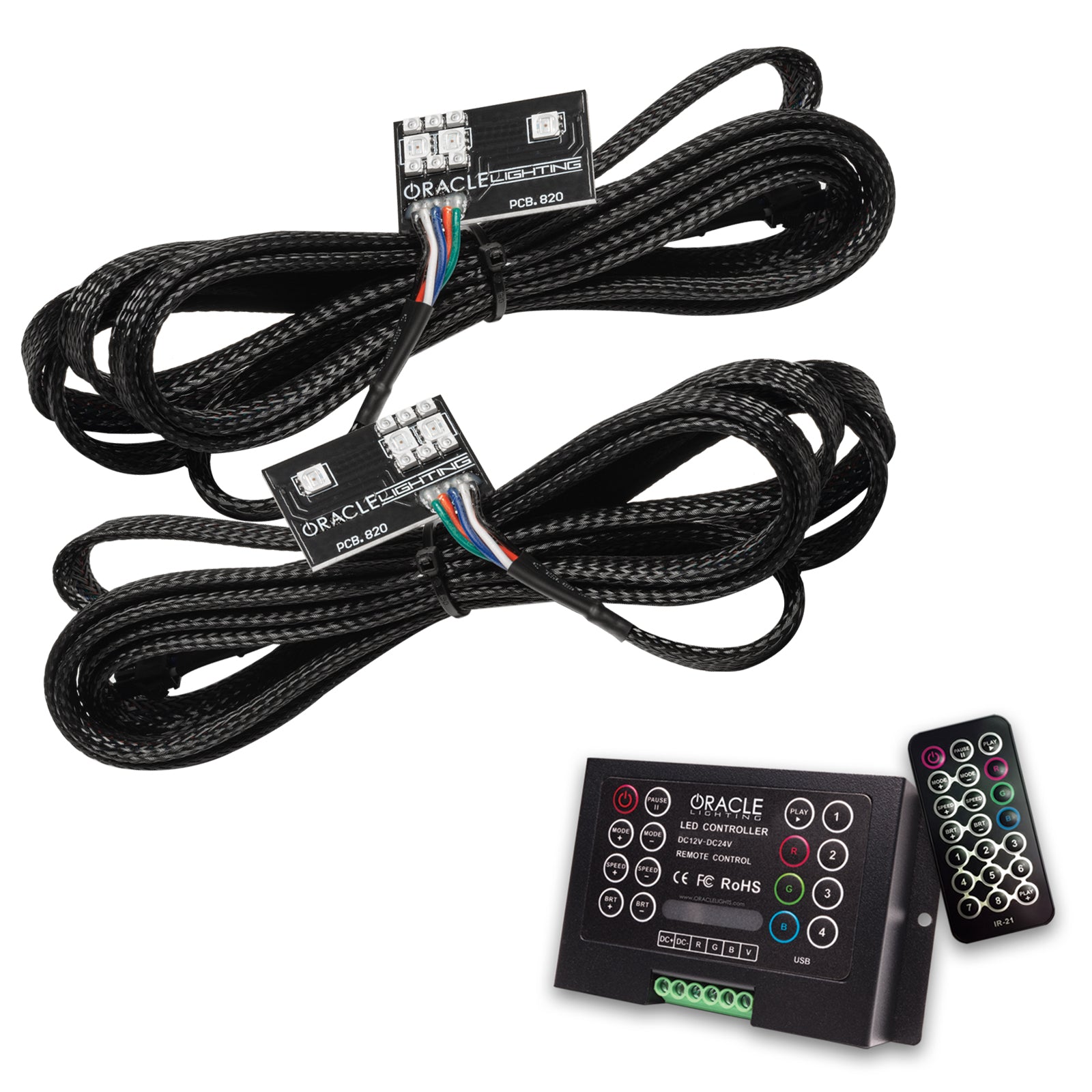 Oracle Lighting 2020-2023 Chevrolet Corvette C8 ColorSHIFT RGB+A DRL Upgrade Kit Headlight 1442-333