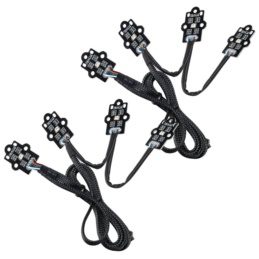 Oracle Lighting 2020-2023 Chevrolet Silverado 2500 3500 HD ColorSHIFT RGB+W Headlight DRL Upgrade Kit 1452-504