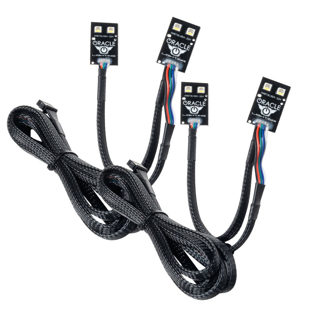 Oracle Lighting 2021-2024 Ford Bronco Sport ColorSHIFT RGB+W DRL+Halo Upgrade Headlight 1454-330