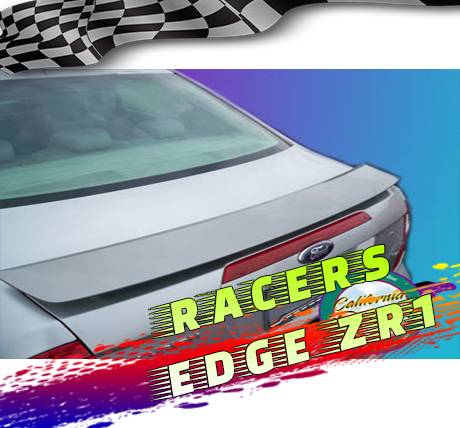 RacersEdgeZR1 2010-2012 Ford Fusion Custom Style ABS Spoilers RE812N-2