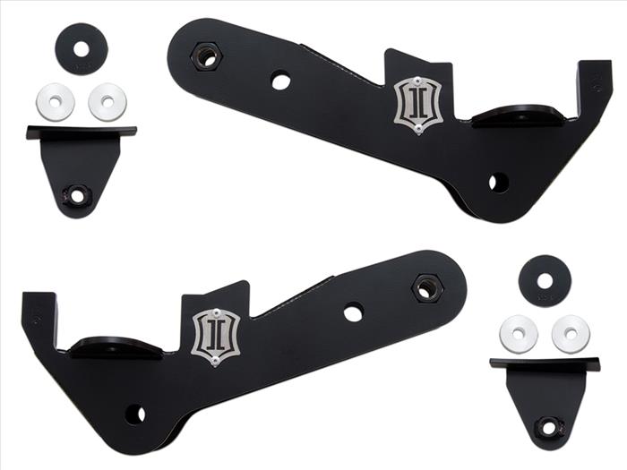 ICON Vehicle Dynamics 2017-2021 Ford Super Duty 4 Link Frame Bracket Kit 164504