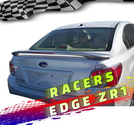 RacerEdgeZR1 2013-2014 Subaru Imprezza Custom Style ABS Spoilers RE162L-2
