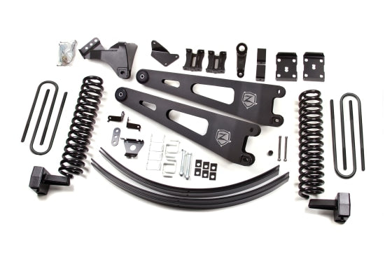Zone OffRoad 2011-2014 Ford F-250 F-350 Super Duty 4WD Diesel 6 Inch Radius Arm Lift Kit without Overload ZONF30