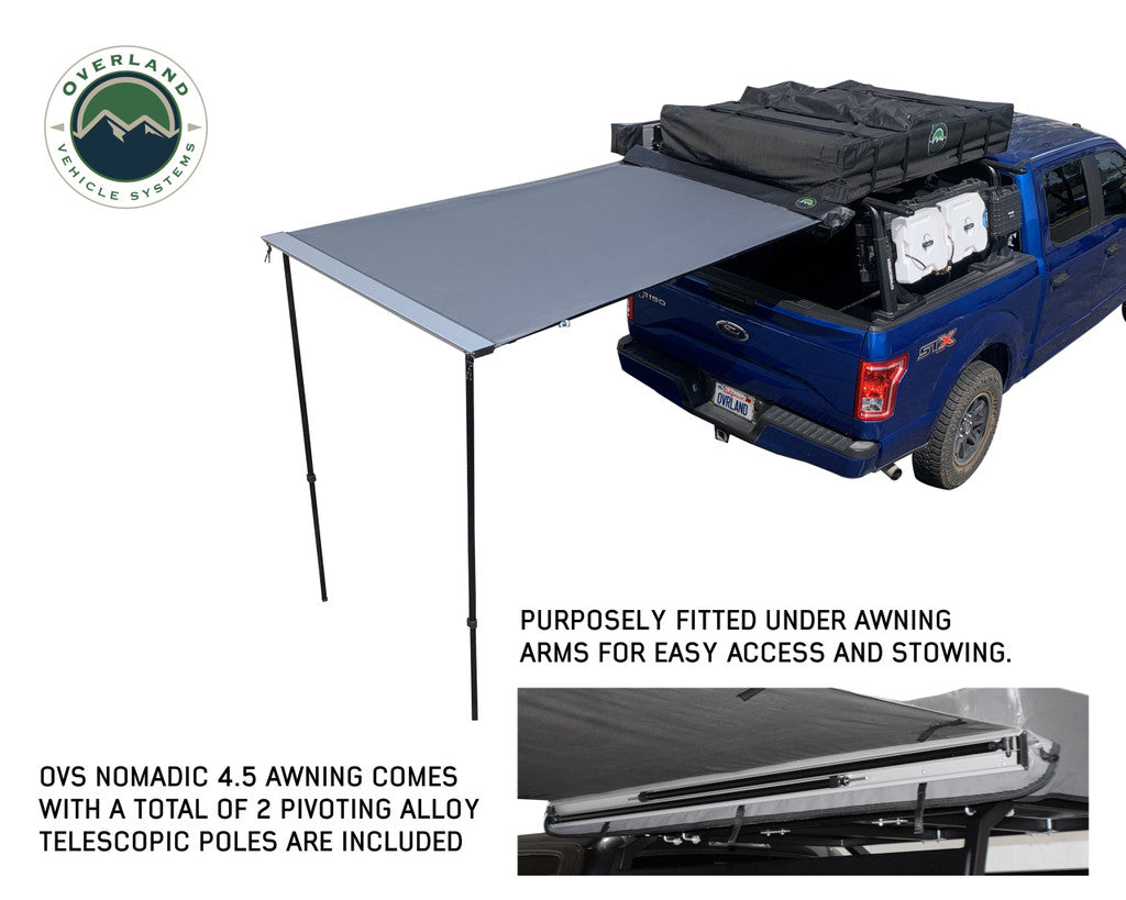 OVS Nomadic Awning 1.3 - 4.5' With Black Cover 18039909