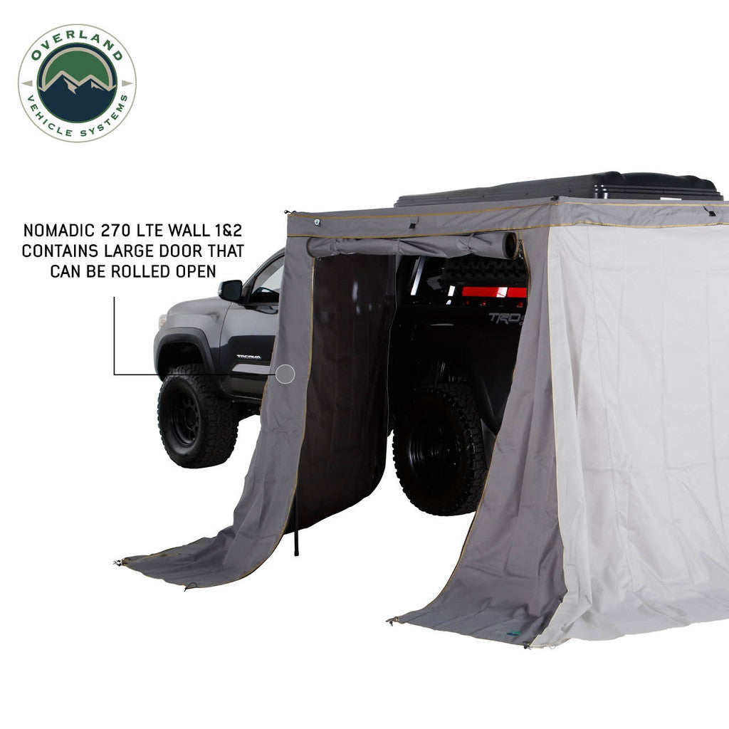 OVS Nomadic 270LTE Driver Side 1 and 2 Walls Awning 18309909