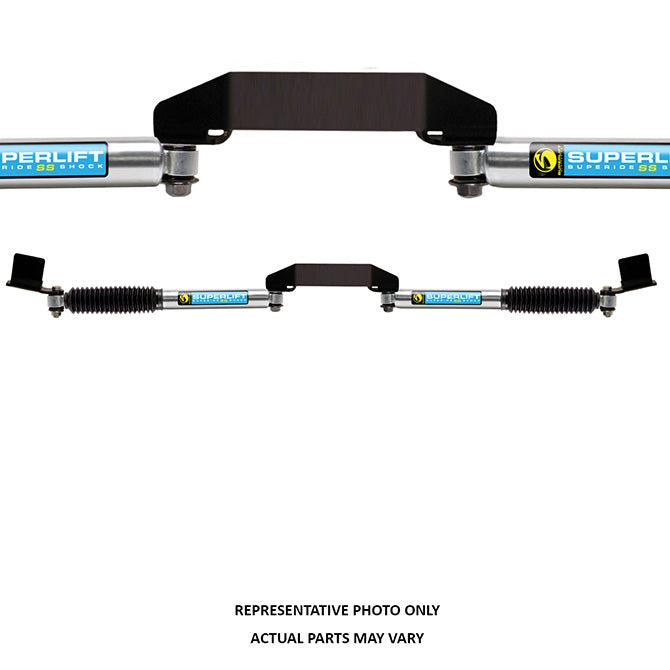 SUPERLIFT 2005-2022 Ford F-250 F-350 Super Duty 4WD Bilstein Dual Steering Stabilizer Kit 92730