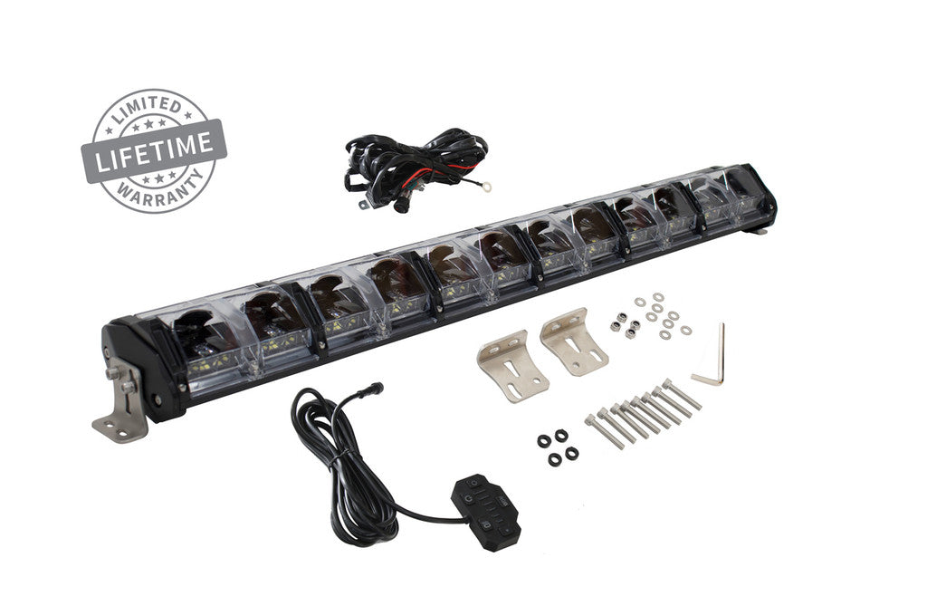 OVS EKO 30" RGB LED Light Bar With Switch Harness Mounting Hardware 15010301