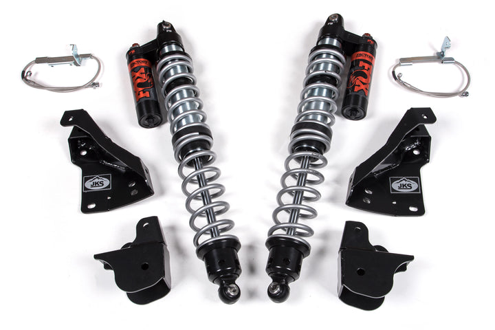 JKS 2018-2022 Jeep Wrangler JL 4dr Rear Coilover Conversion Kit with FOX 2.5 DSC Shocks Standard Bump JSPEC5001K