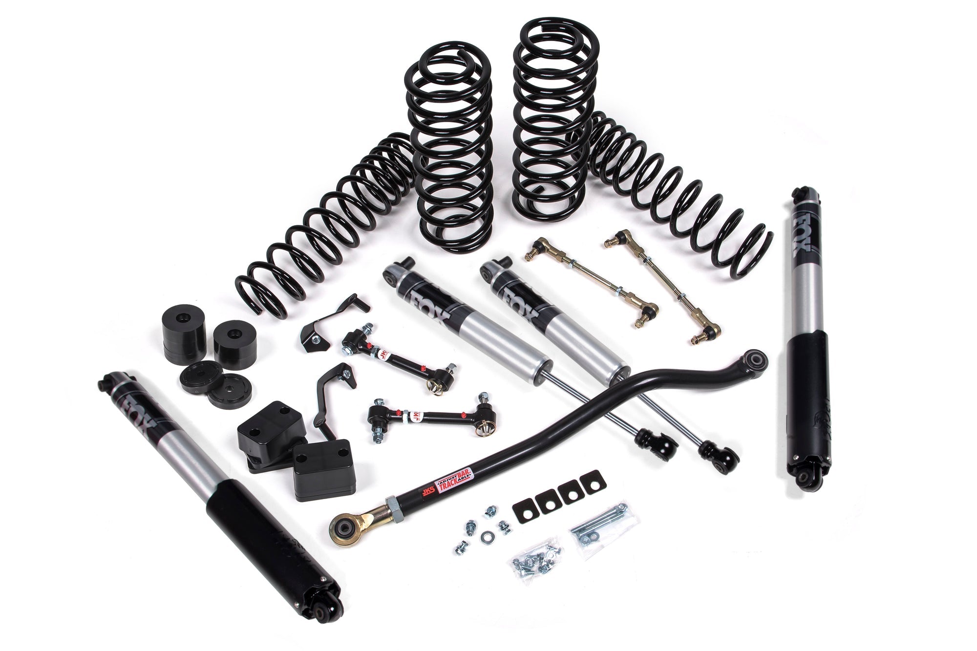 JKS 2020-2023 Jeep Wrangler JL 4 Door J-Venture Diesel 3.5in Lift Kit with Fox 2.5 Performance Series Shocks JSPEC158PS