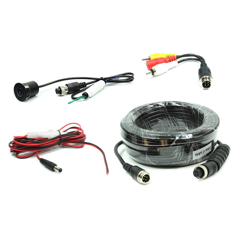 Rostra Accessories 180-Degree Flush Mount Camera 250-8183-HD-10M